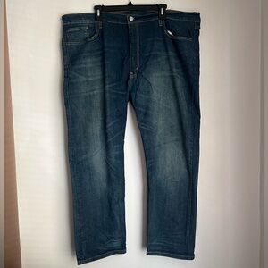 Levi's Dark Blue Straight Jeans for Men
